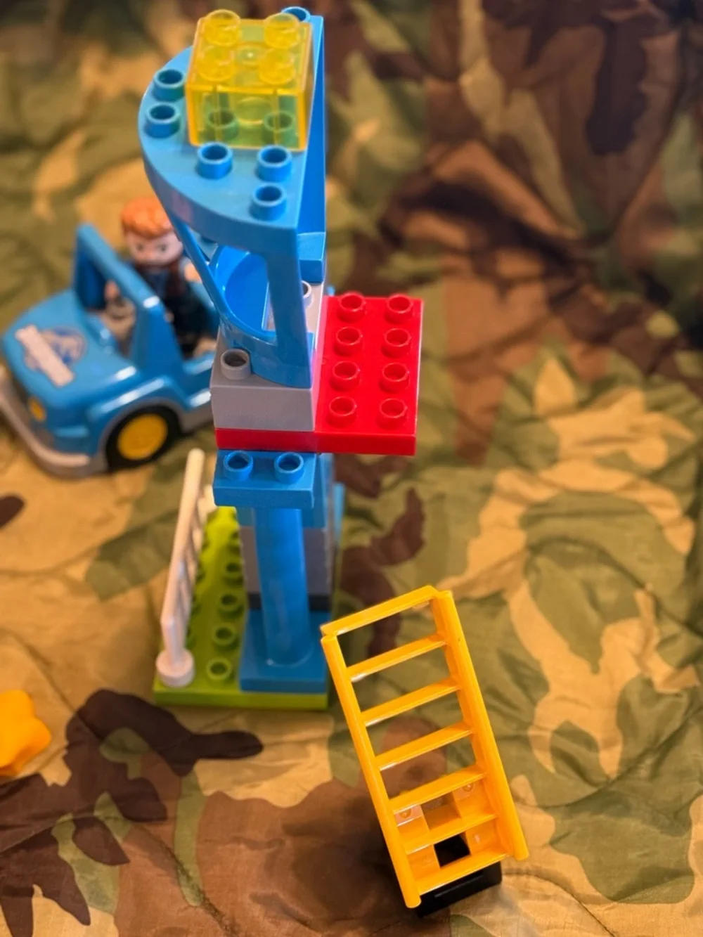 LEGO Jurassic World DUPLO Set Jurassic Park Owen Grady Dinosaur - Picture 5 of 6